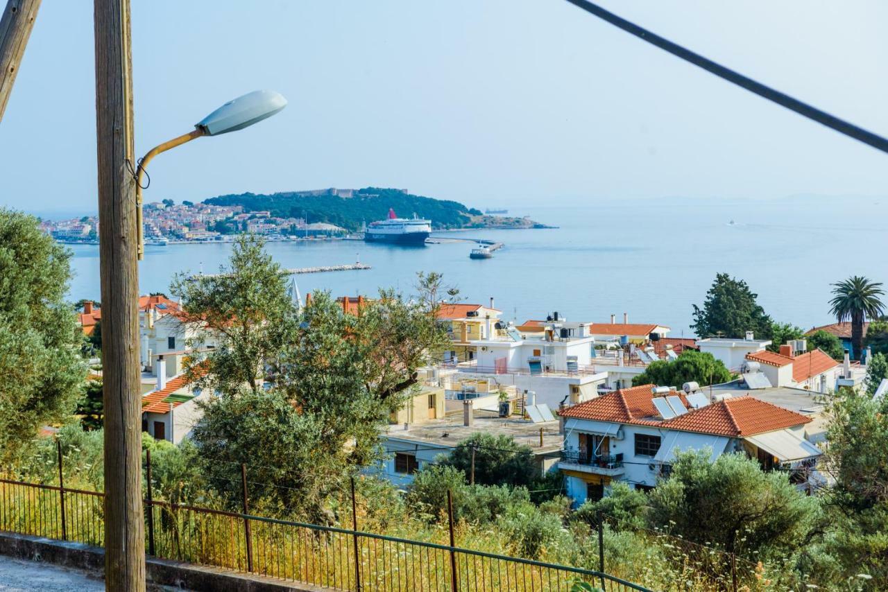 Akadimia Luxury Apartment Mytilene Exterior foto